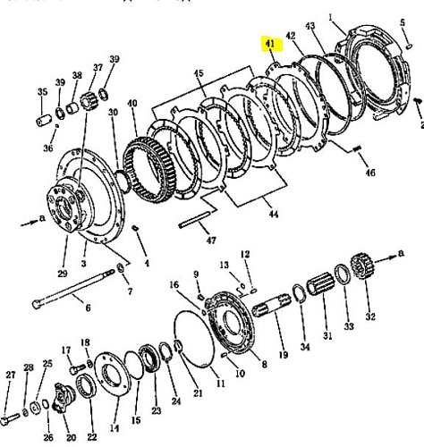 Поршень 16Y-15-00026 Поршень 16Y-15-00026