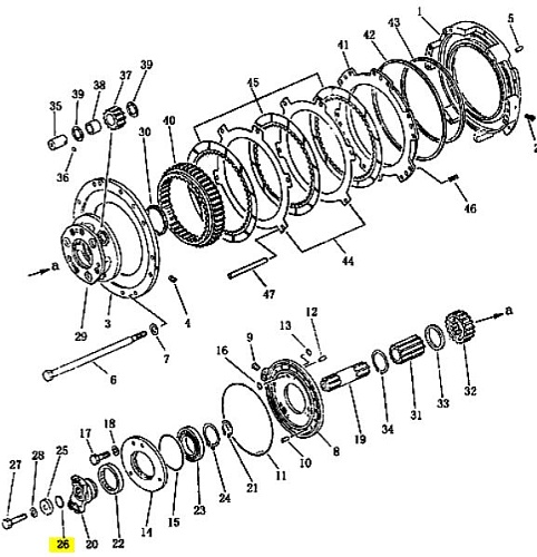 Кольцо 16Y-15-00012 Кольцо 16Y-15-00012