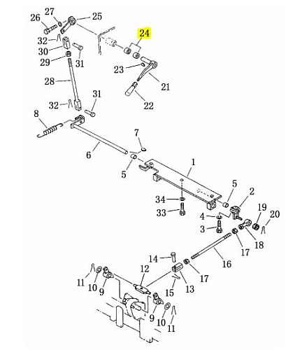 Подшипник 195-61-34120 Подшипник 195-61-34120
